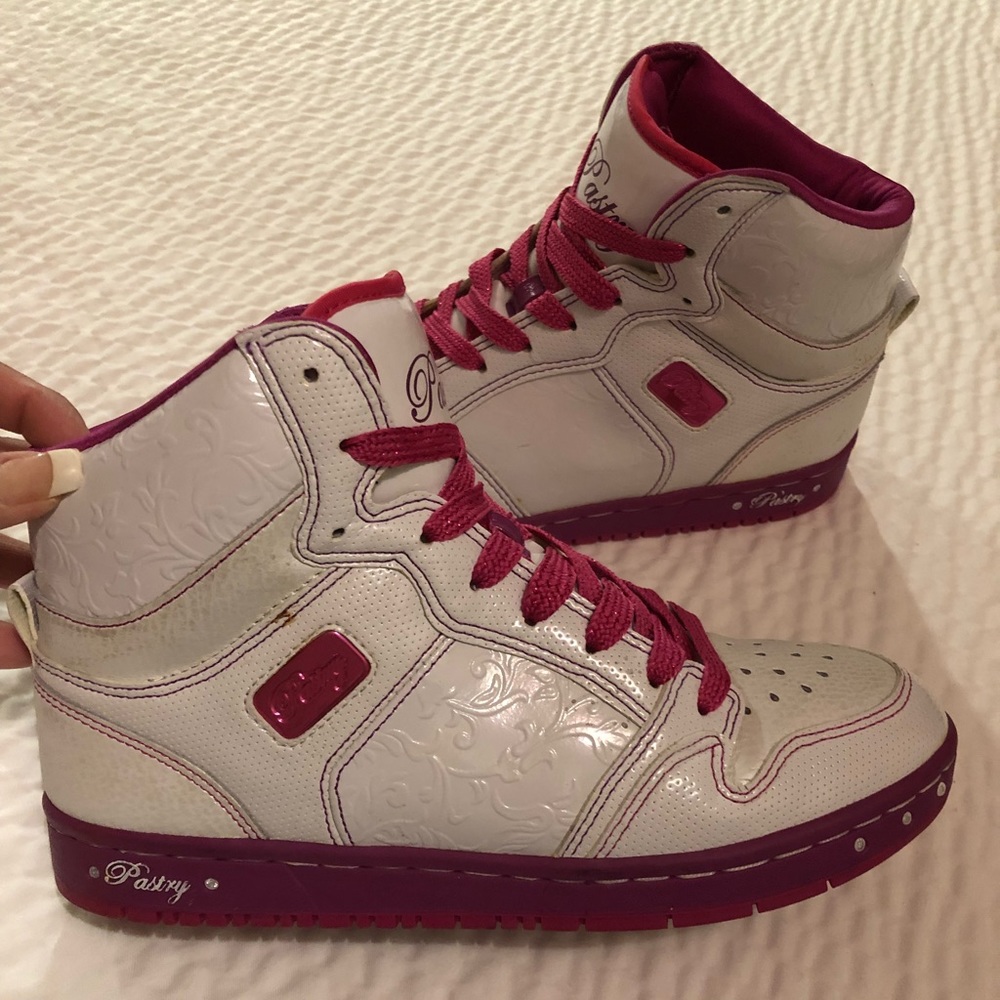 Pastry high top dance sneakers